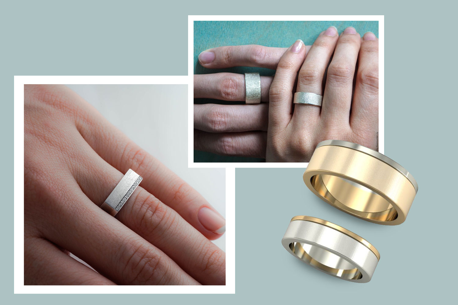 Как создают матовые обручальные кольца?